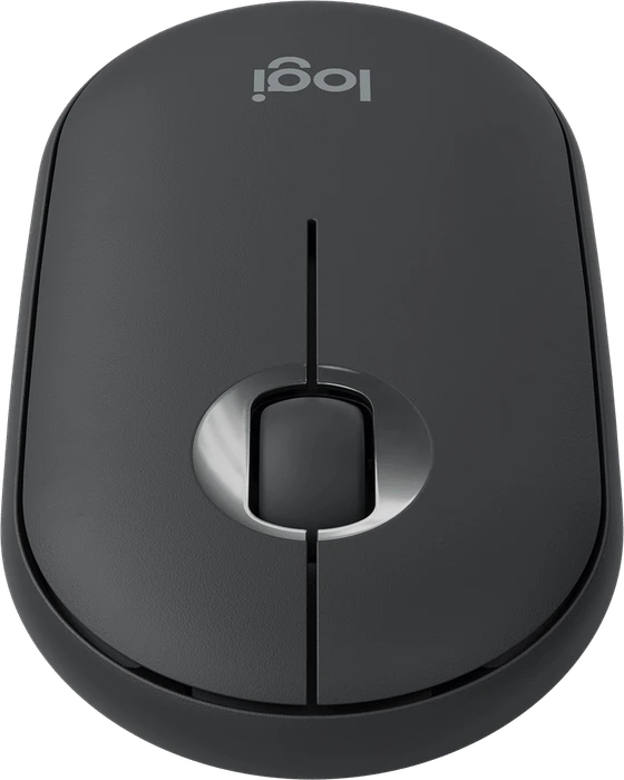 Logitech M350 Pebble Wireless Mouse Graphite, USB/Bluetooth