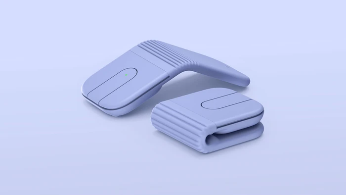 Logitech Mobi Fold Ultra-portable Wireless Mouse Lilac, violett, Logi Bolt, USB/Bluetooth
