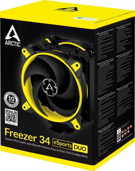 ARCTIC Freezer 34 eSports DUO gelb