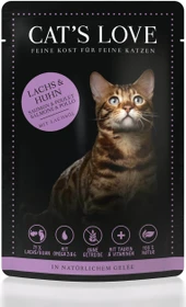 Cat's Love Mix Lachs und Huhn mit Lachsöl, 1.02kg (12x 85g)