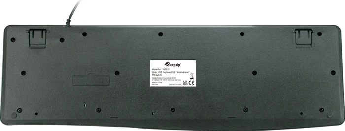 Equip Kabelgebundene USB Tastatur, schwarz, USB, US