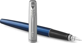 Parker Jotter royal blue, rechte Hand, mittel, Geschenkbox