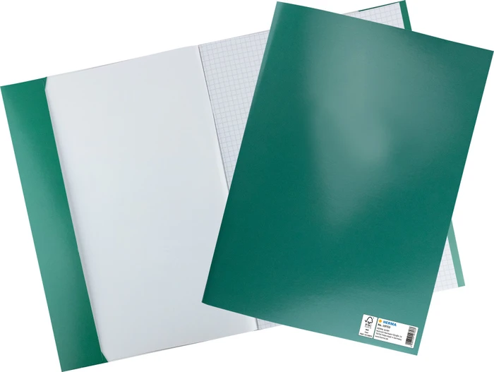 Herma Heftschoner Karton, A4, dunkelgrün, 10er-Pack
