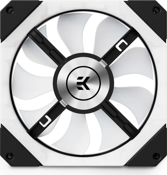 EK Water Blocks EK-Quantum Impulse 120 D-RGB Black, 400-1800rpm, LED-Steuerung, 120mm
