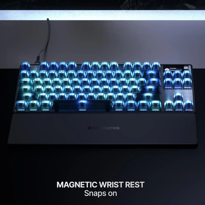 SteelSeries Apex Pro TKL Gen 3, Steel Control Edition, schwarz/transluzent, OmniPoint 3.0, USB, US