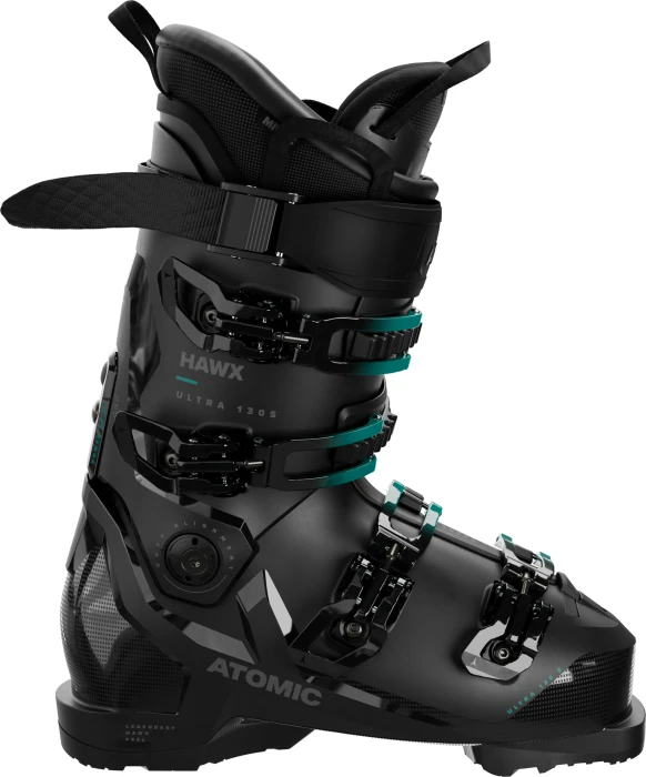 Atomic Hawx Ultra 130 S GW schwarz/türkis (Herren) (Modell 2024/2025)