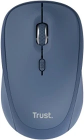 Trust Yvi+ Silent Wireless Compact Mouse blau, Clevergreen, USB (25514)