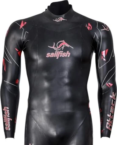 Sailfish Attack Nasstauchanzug 4.5/1.5/2mm schwarz (Herren)