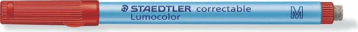 Staedtler Lumocolor 305 M correctable rot, 10er-Pack