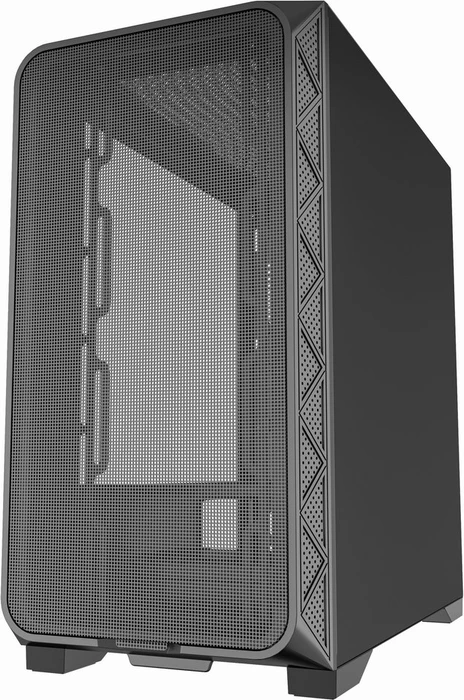 Gembird Fornax MK200 Black, Glasfenster