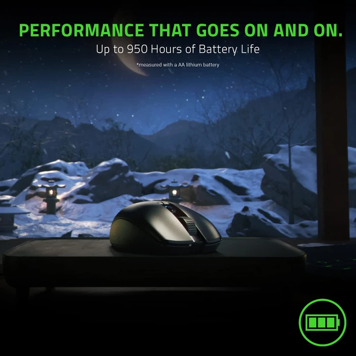 Razer Orochi V2 Mobile Wireless Gaming Mouse Roblox Edition, USB/Bluetooth
