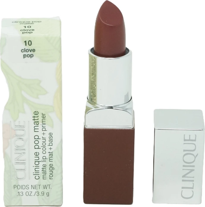Clinique Pop Matte Lip Colour + Primer Lippenstift Clove Pop, 3.9g