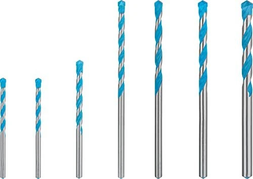 Bosch Professional EXPERT CYL-9 MultiConstruction Mehrzweckbohrer-Sortiment, 7-tlg.