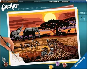 Ravensburger Malen nach Zahlen Savannah Landscapes