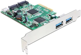 DeLOCK 2x USB-A 3.0, PCIe 2.0 x4 (89359)