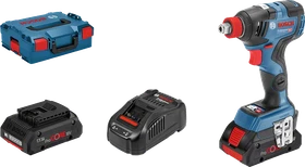 Bosch Professional GDX 18V-200 C Akku-Schlagschrauber inkl. L-Boxx + 2 Akkus 4.0Ah