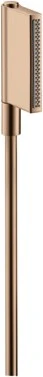 Hansgrohe Axor One Handbrause 2jet polished red gold