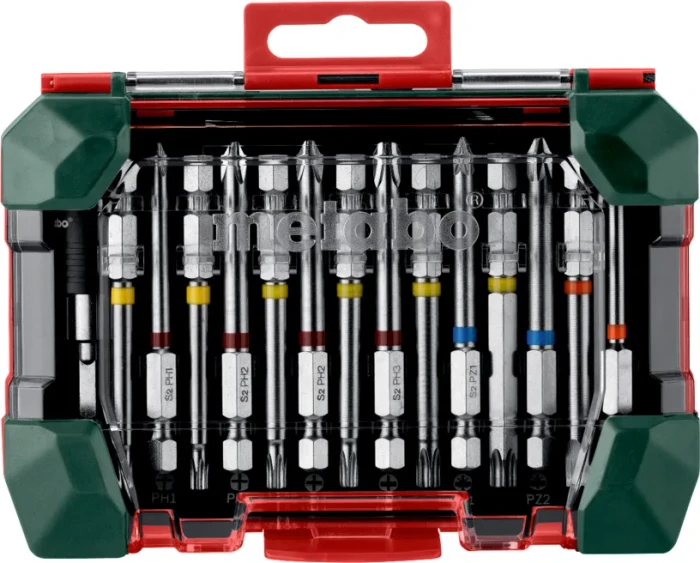 Metabo Zubehör-Set-SP Bitset/Steckschlüsselsatz inkl. Werkzeugbox, 43-tlg.