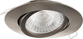 Eglo Tedo 1 rund 8cm Einbauleuchte 5W nickel matt