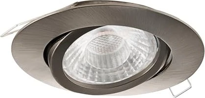 Eglo Tedo 1 rund 8cm Einbauleuchte 5W nickel matt