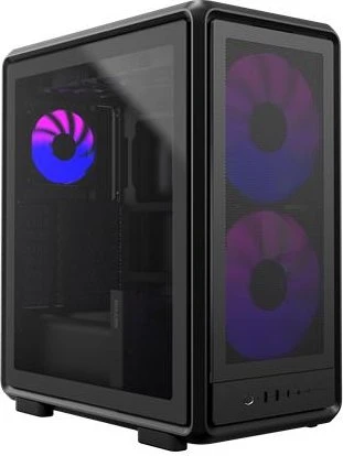 Cooler Master MasterFrame 500 Mesh ARGB, schwarz, Glasfenster