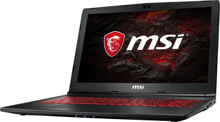 MSI GL62M 7RD-077, Core i7-7700HQ, 16GB RAM, 1TB HDD, GeForce GTX 1050, DE