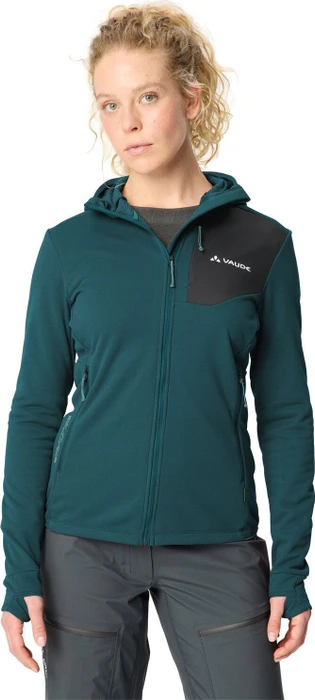 Vaude Monviso Fleece III Funktionsjacke dark fjord green (Damen)
