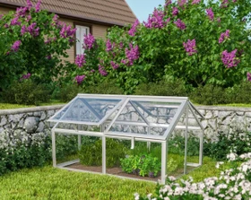 Vitavia Gamma ESG 3mm Frühbeet 124x89cm alu