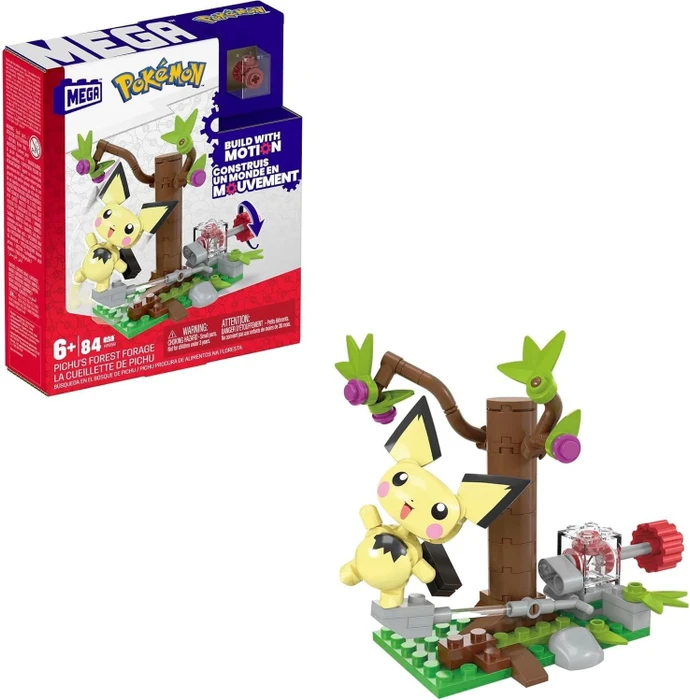 Mattel Mega Construx Pokémon Pichus Wald-Futtersuche