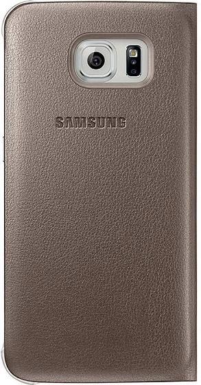 Samsung S-View Cover für Galaxy S6 gold