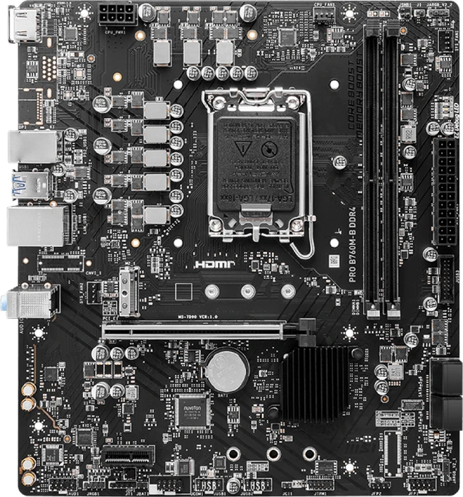 MSI PRO B760M-B DDR4 (Intel 1700)