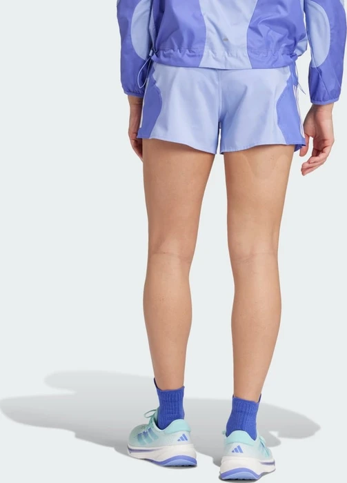 adidas Own The Run Base Aeroready Laufhose kurz semi cobalt blue/blue spark (Damen)