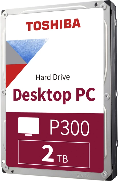 Toshiba P300 Desktop PC 2TB, 512e / 3.5" / SATA 6Gb/s, bulk
