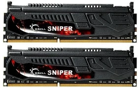G.Skill Sniper UDIMM 8GB Kit, DDR3-2400, CL11-13-13-31