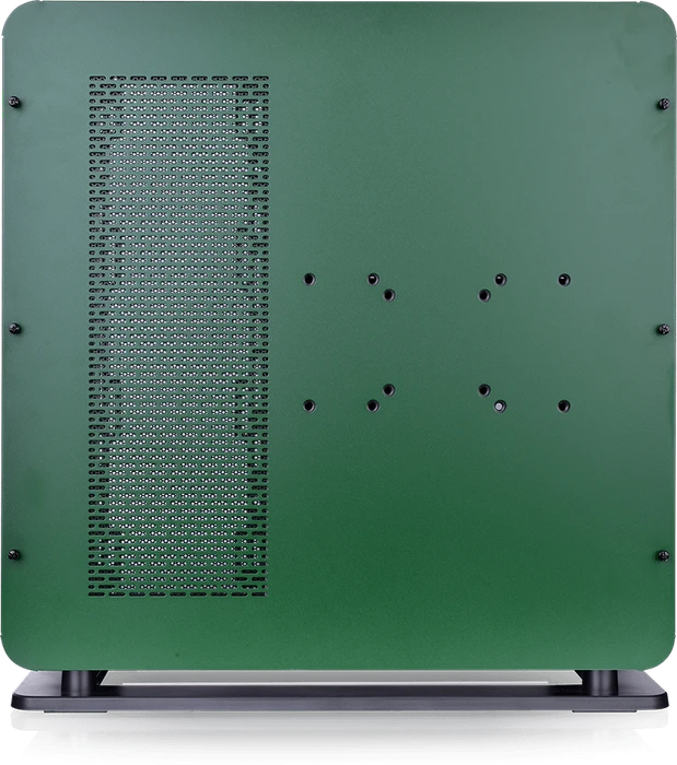 Thermaltake Core P6 TG Racing Green, Glasfenster