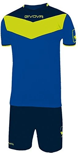 Givova Kit Campo Fluo Trikot mit Shorts 