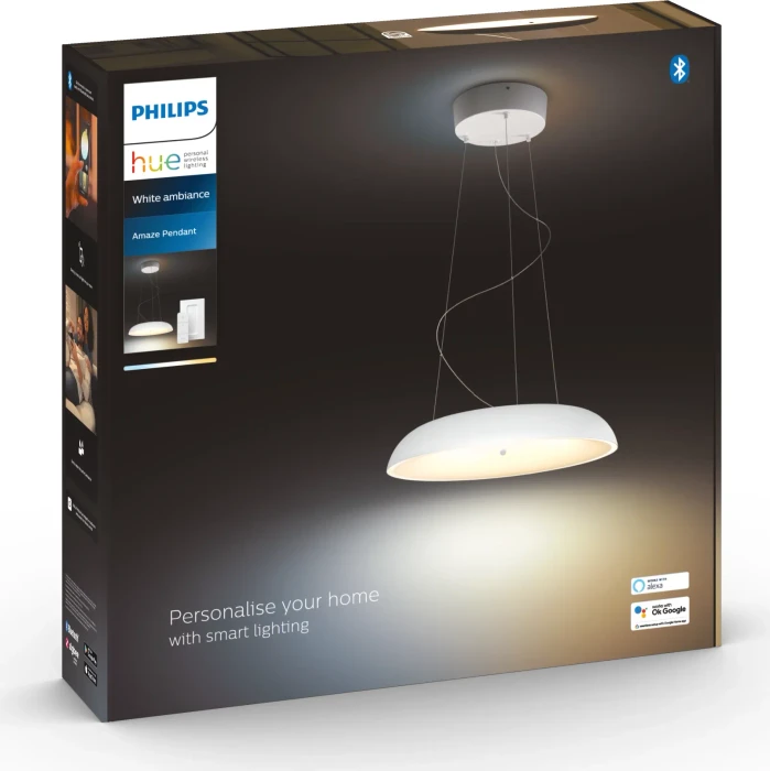 Philips Hue White Ambiance Amaze Pendelleuchte weiß