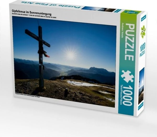 Calvendo Gipfelkreuz im Sonnenuntergang