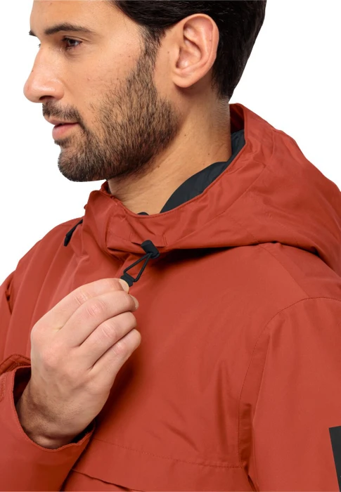 Jack Wolfskin Winterlager Funktionsmantel intense rust (Herren)