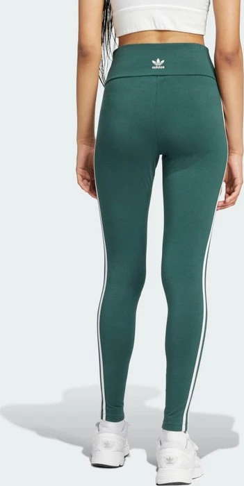 adidas 3-Streifen Hose lang mineral green (Damen)