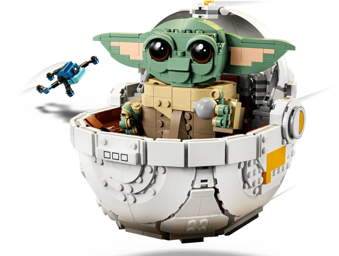 LEGO Star Wars - Grogu in seiner Repulsorwiege