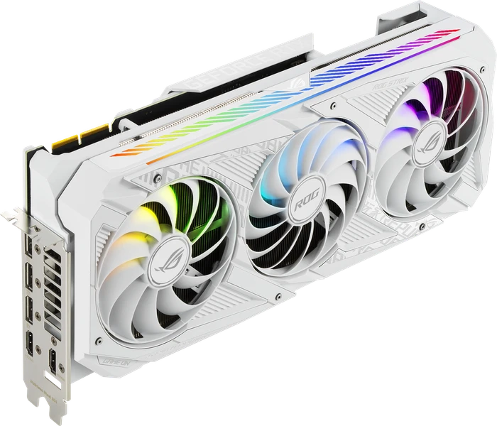 ASUS ROG Strix GeForce RTX 3090 White, ROG-STRIX-RTX3090-24G-WHITE, 24GB GDDR6X, 2x HDMI, 3x DP