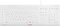Cherry Stream Protect Keyboard-grau, weiß/grau, USB, DE Vorschaubild