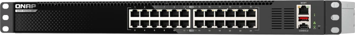 QNAP QSW-M3200 Rackmount 10G Managed Switch, 24x RJ-45