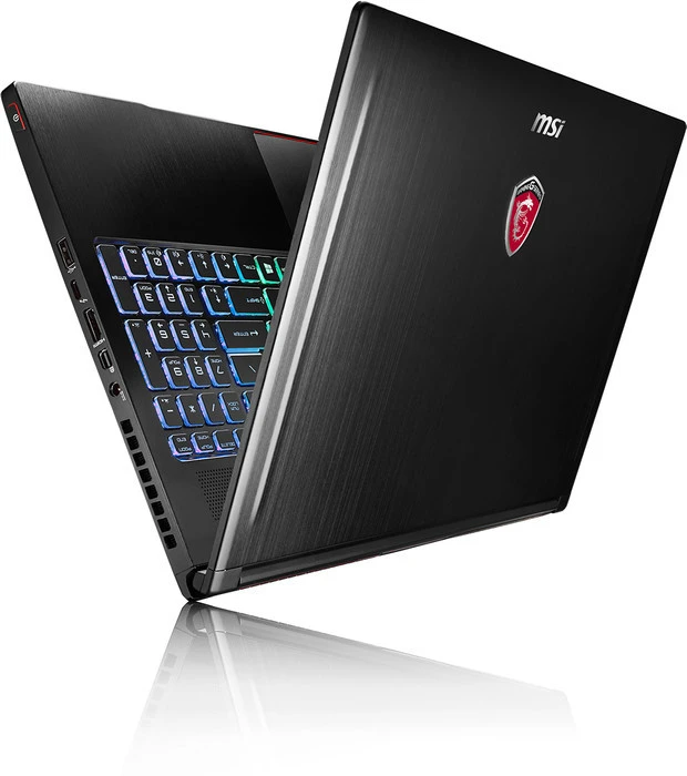 MSI GS63VR 6RF16H11 Stealth Pro, Core i7-6700HQ, 16GB RAM, 128GB SSD, 1TB HDD, GeForce GTX 1060, DE