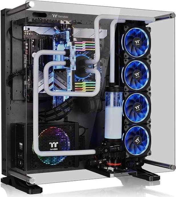 Thermaltake Core P5 TG Ti, grau, Glasfenster
