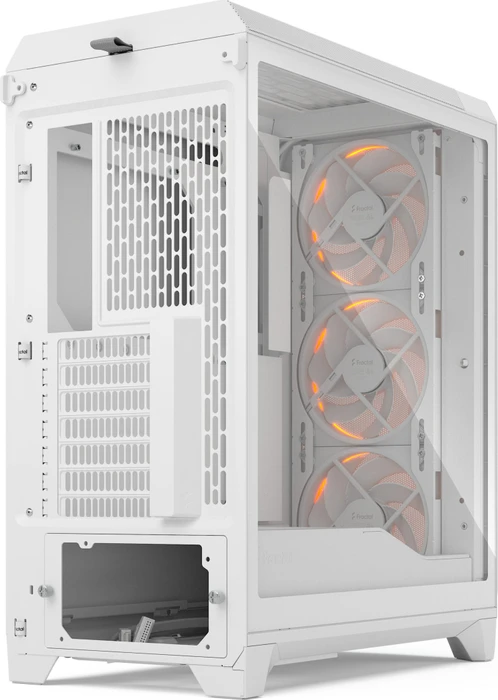 Fractal Design Meshify 3 RGB White TG Clear Tint, weiß, Glasfenster