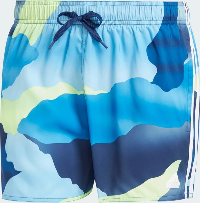 adidas City Escape Camo 3-Streifen Cix Badeshorts dark blue/white (Herren)