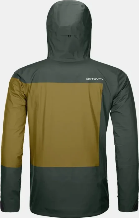 Ortovox 3L Deep Shell Funktionsjacke green pine (Herren)