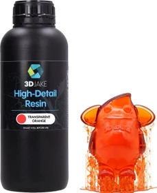 3DJake 8K High-Detail Resin Transparent Orange, 1.00kg